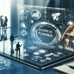 Rsz Dall·e 2023 12 31 203050 A Digital Image Representing The Concept Of Business Planner A Strategic Business Planning And Analysis Tool The Image Should Feature A Modern Sl